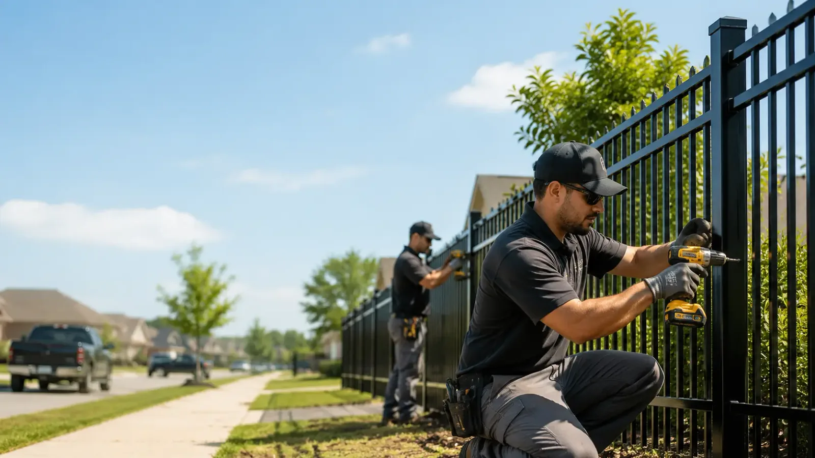 Metal Fence Installation in Hanover, PA